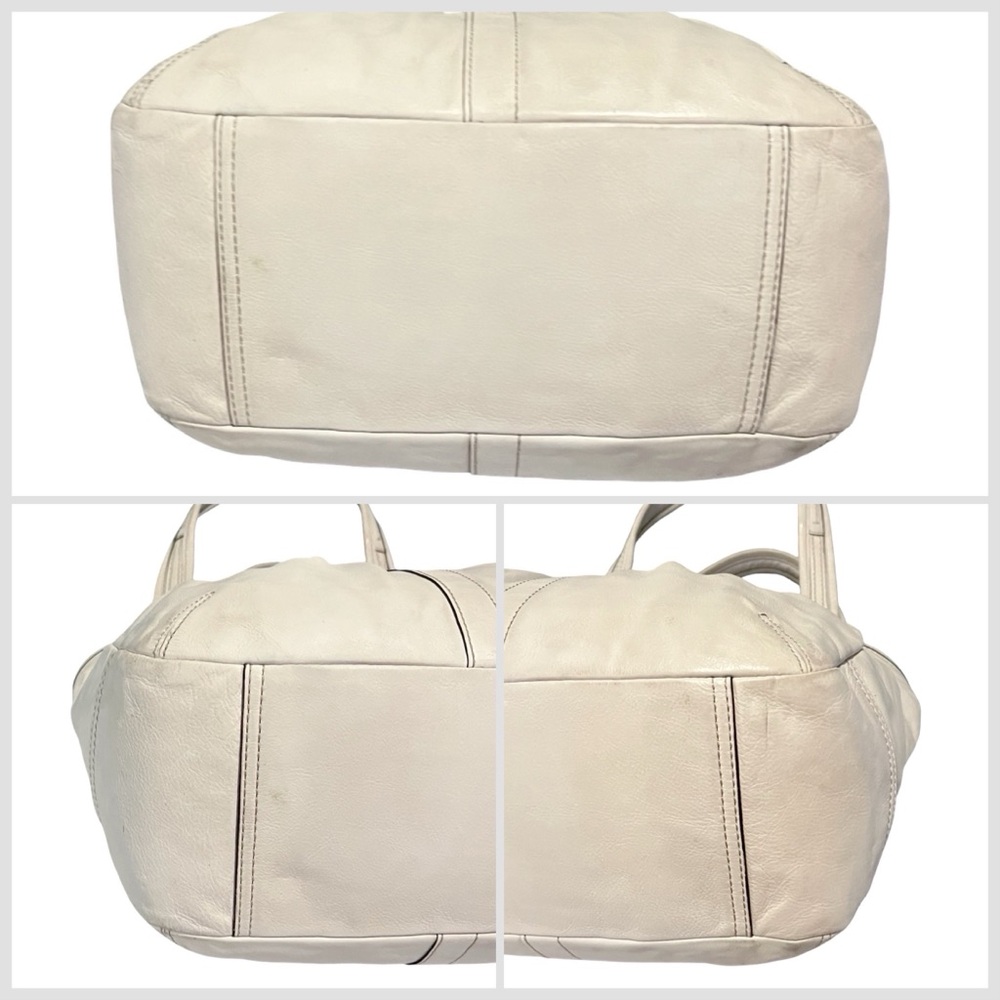 Coach Off White Vachetta Leather Ergo Hobo Shoulder Bag - Picture 8 of 9